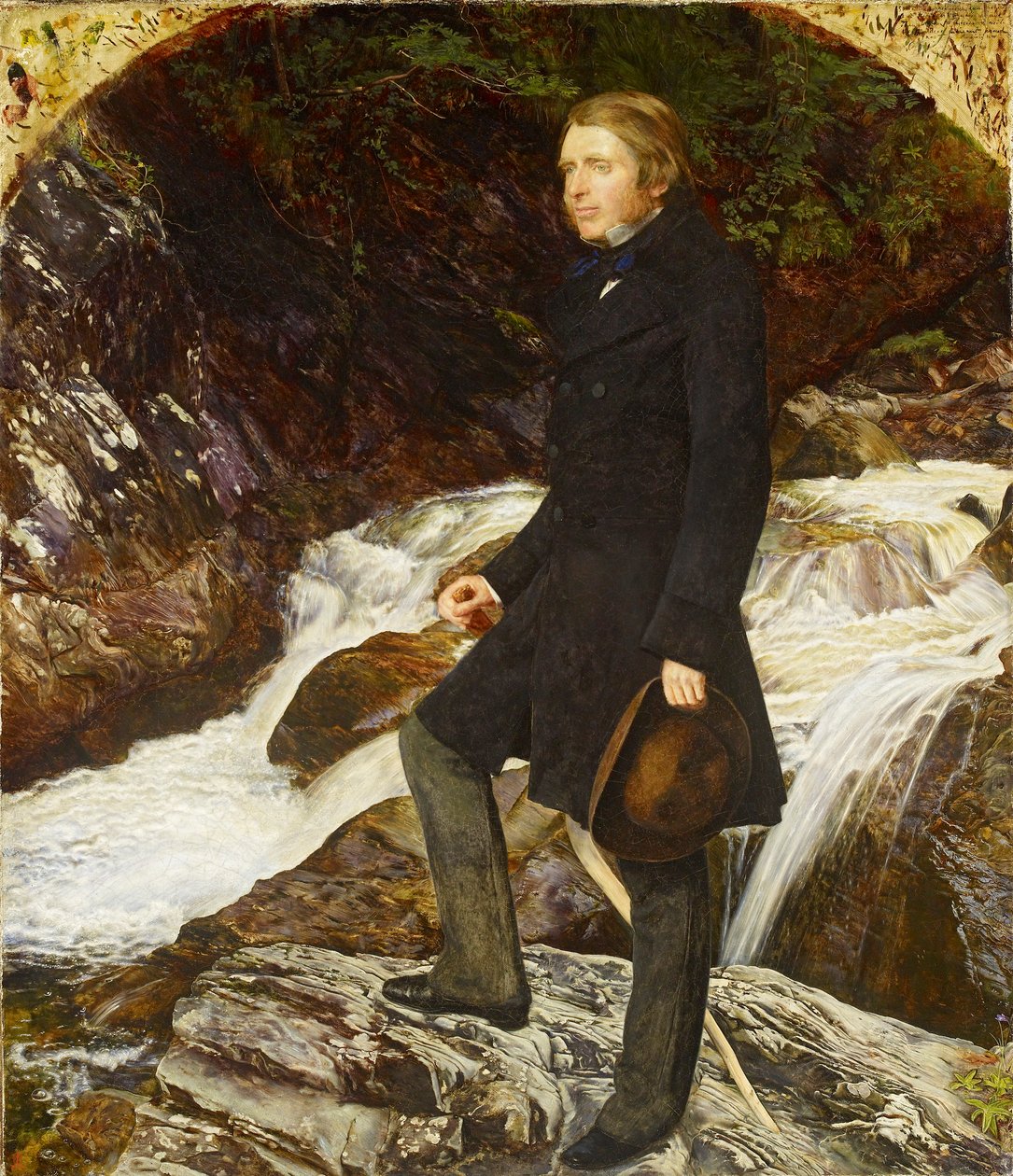 John Ruskin door John Everett Millais