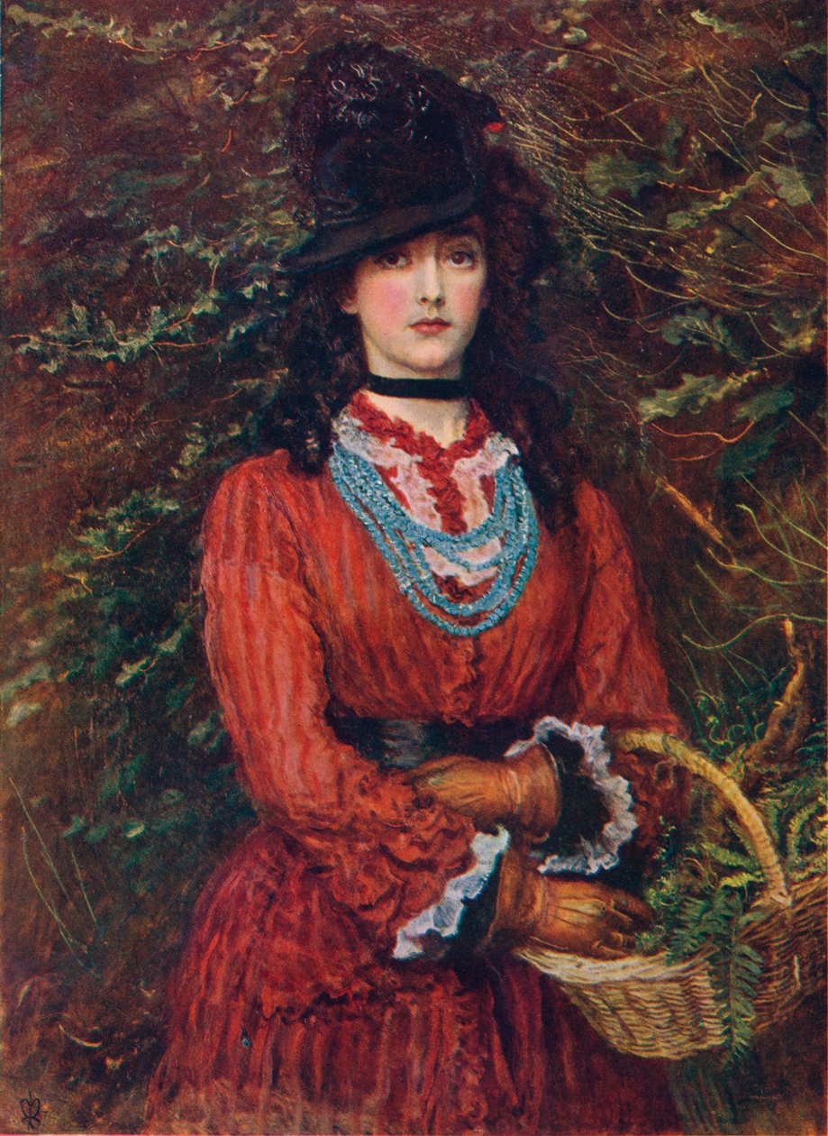 Miss Eveleen Tennant, 1874 door John Everett Millais