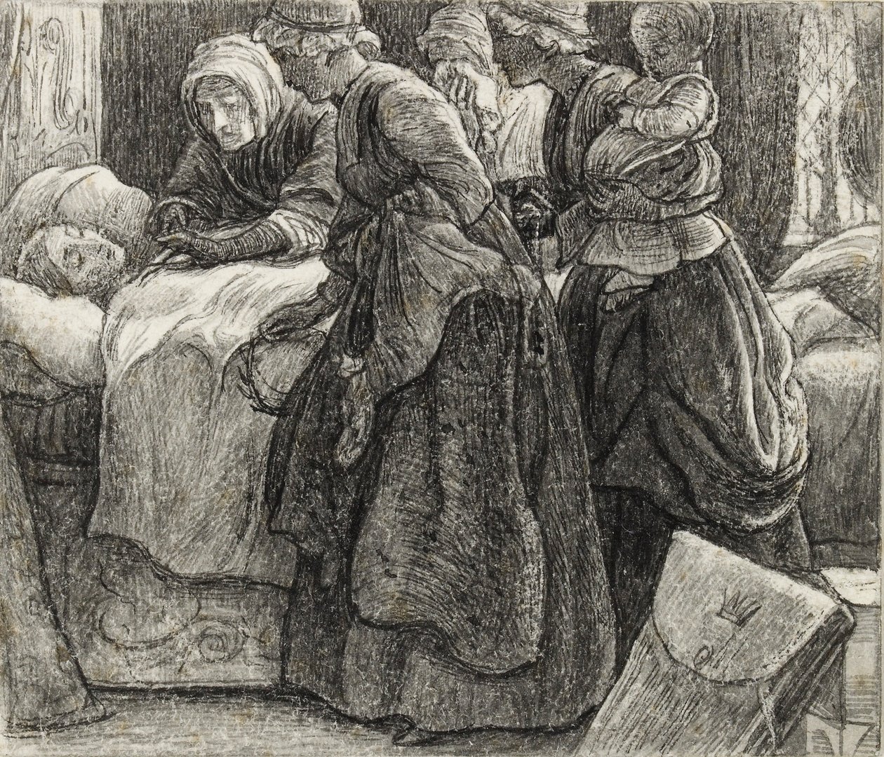De Heer van Burleigh, c. 1857 door John Everett Millais
