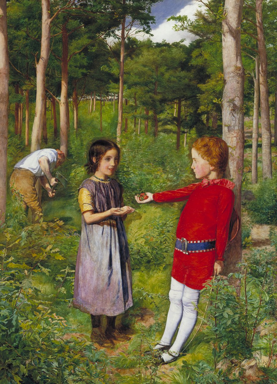 De Houthakkersdochter, 1851 door John Everett Millais