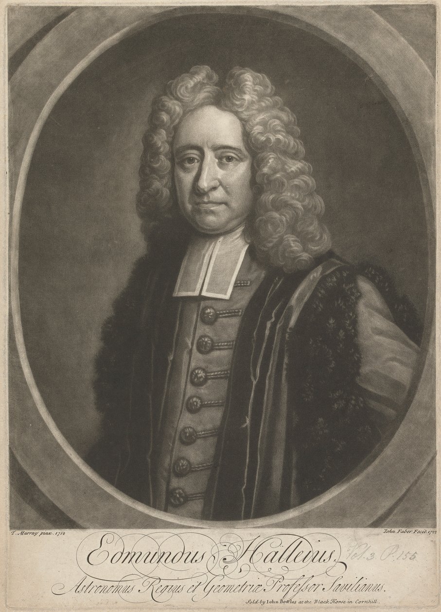 Edmund Halley door John Faber the younger