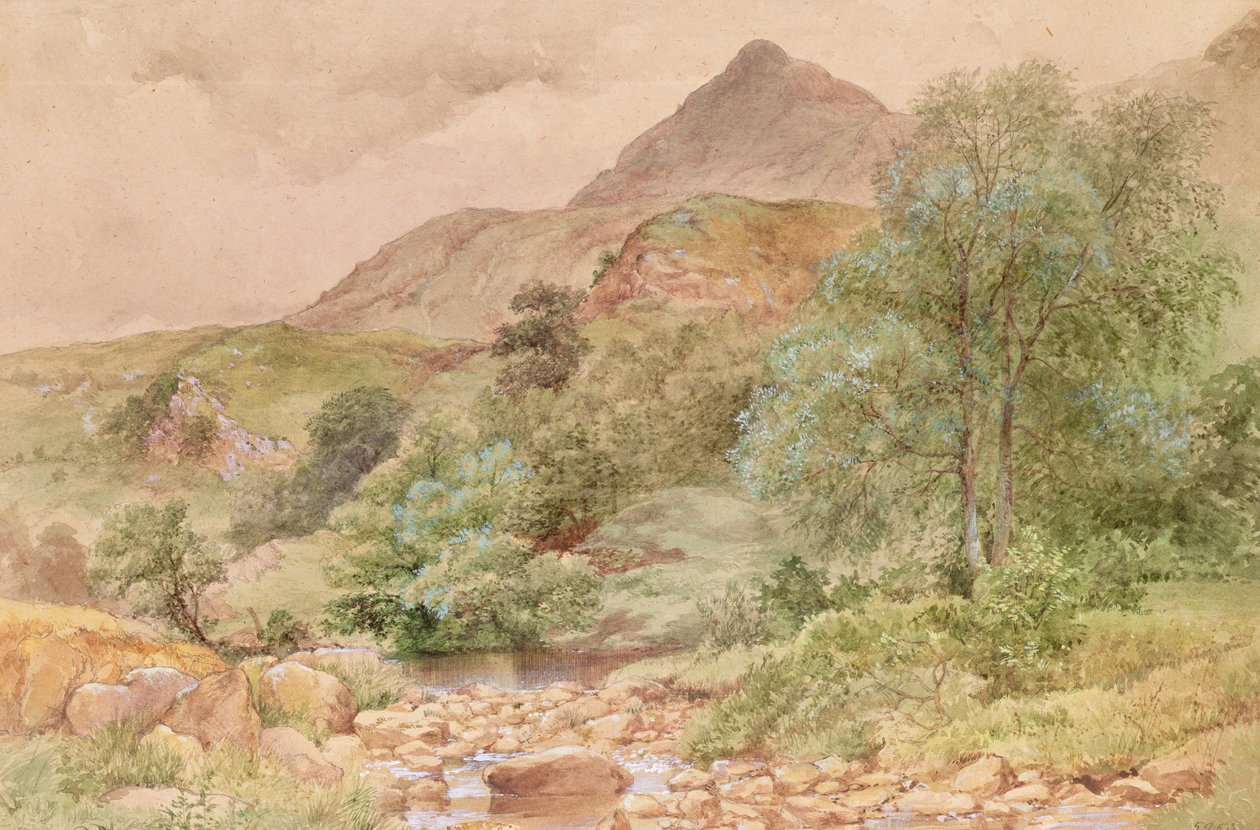 Moel Siabod, Noord-Wales door John Finnie