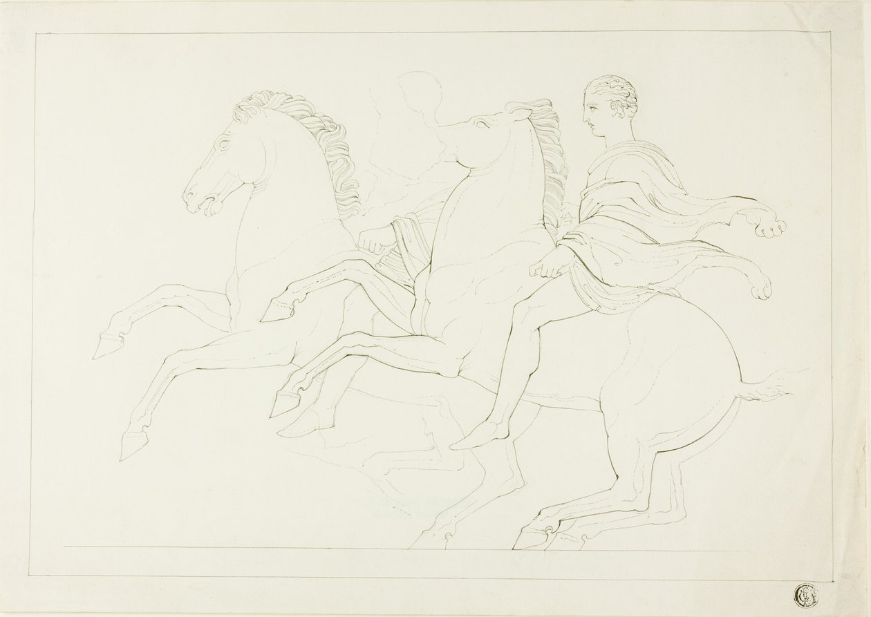 Kopie van Calvarie van het Parthenon Fries door John Flaxman
