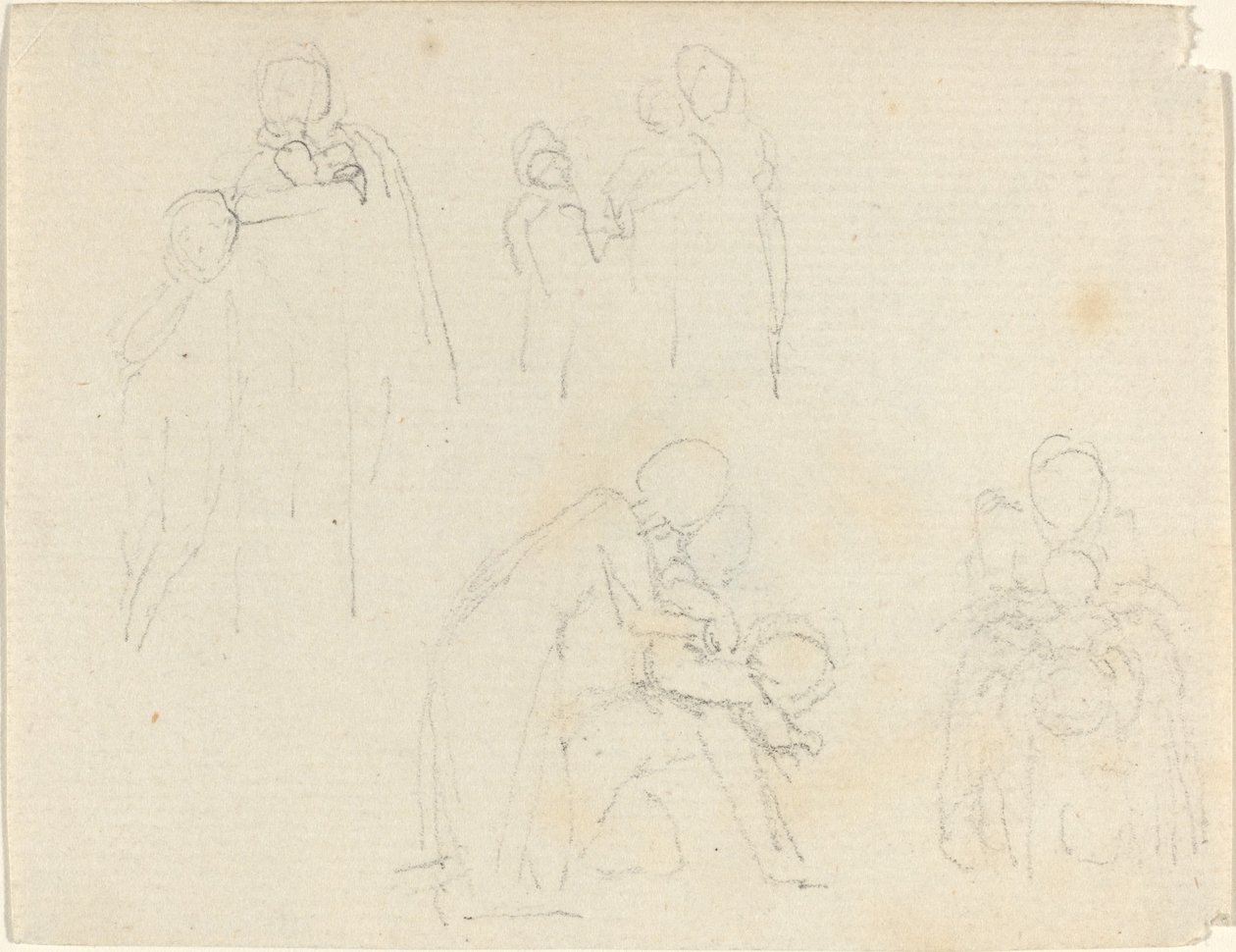 Vier Groepen Figuren door John Flaxman