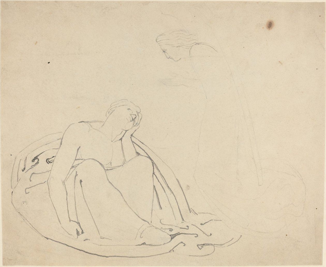 Studie voor een Monument door John Flaxman