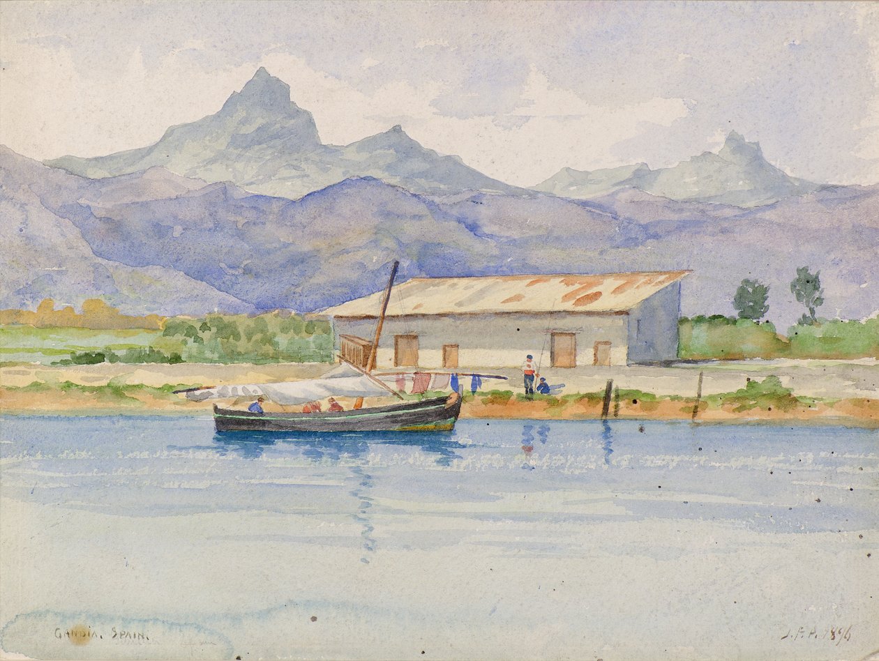 Gandia, Spanje door John Francis Pollock