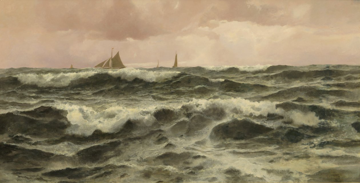 Voor Folkestone, 1886 door John Fraser