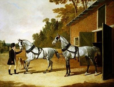Koetspaarden door John Frederick Herring Senior