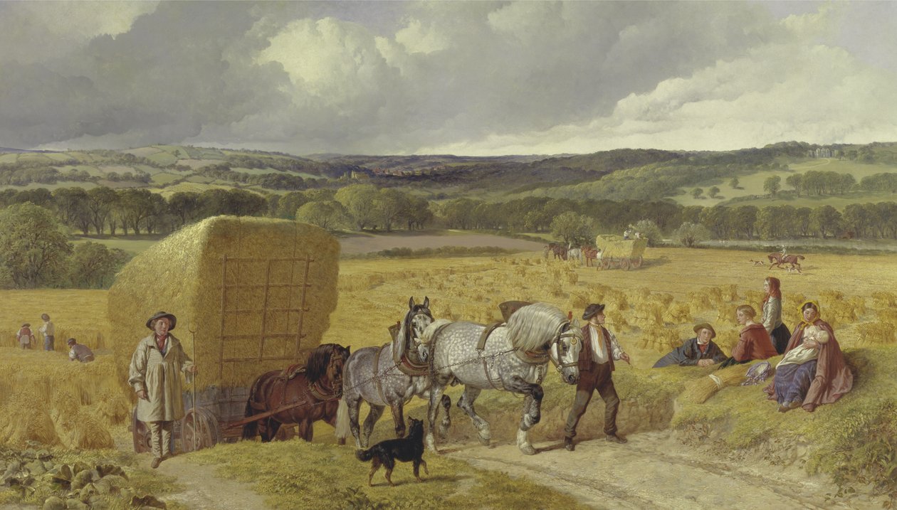Oogst door John Frederick Herring Senior