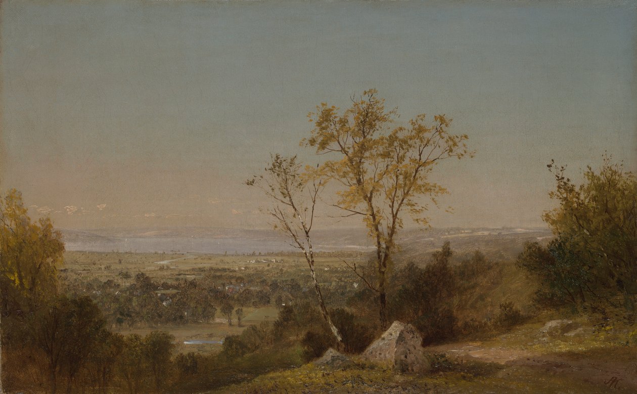 Lake Champlain door John Frederick Kensett