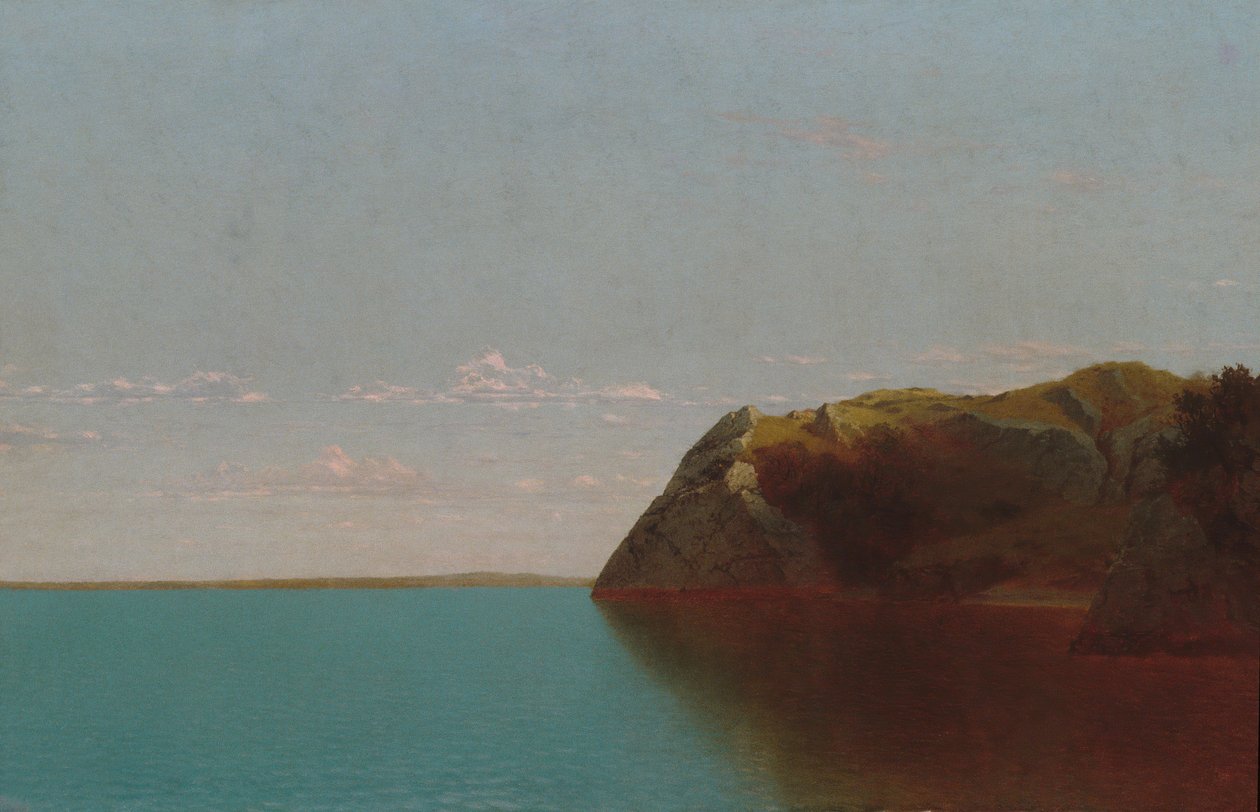 Newport Rocks door John Frederick Kensett