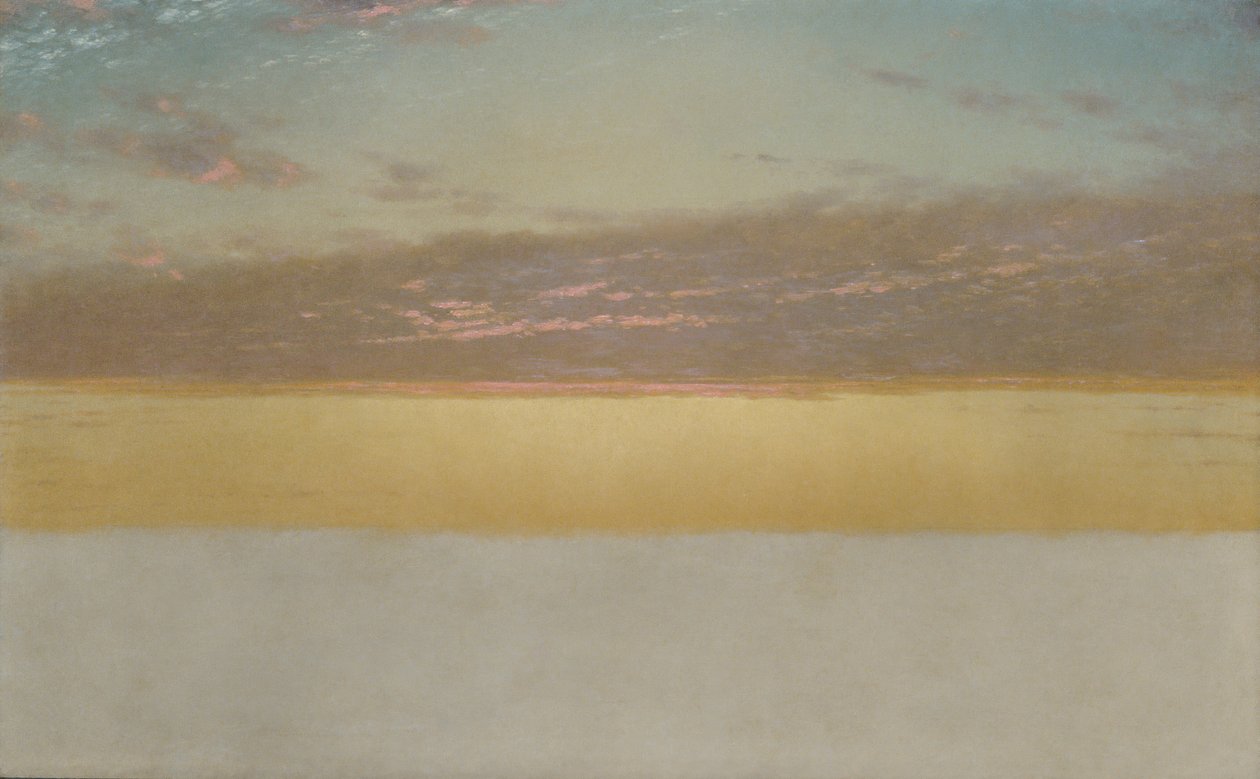 Zonsondergang door John Frederick Kensett