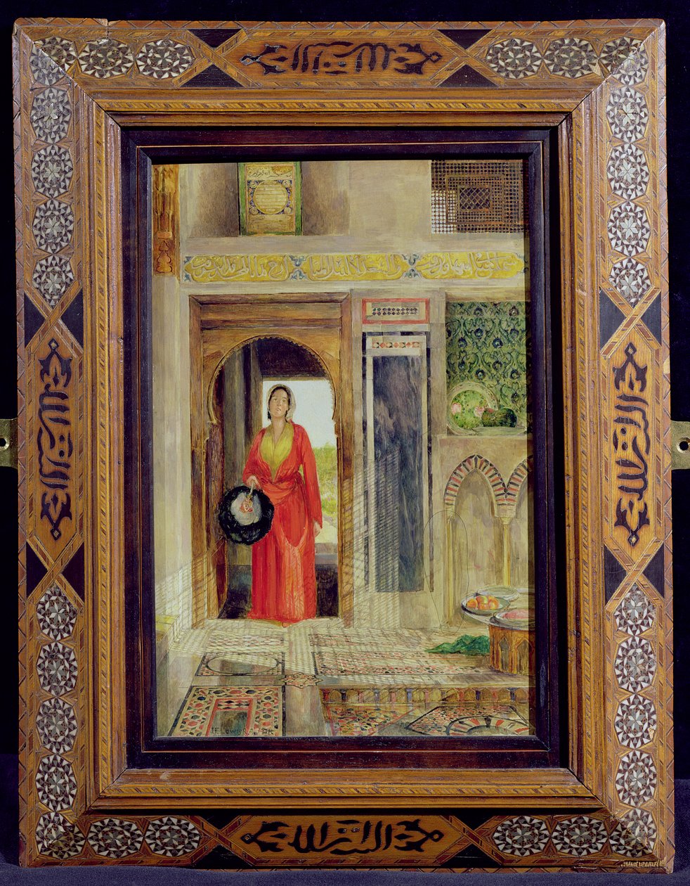 Ingang van de Harem, 1871 door John Frederick Lewis