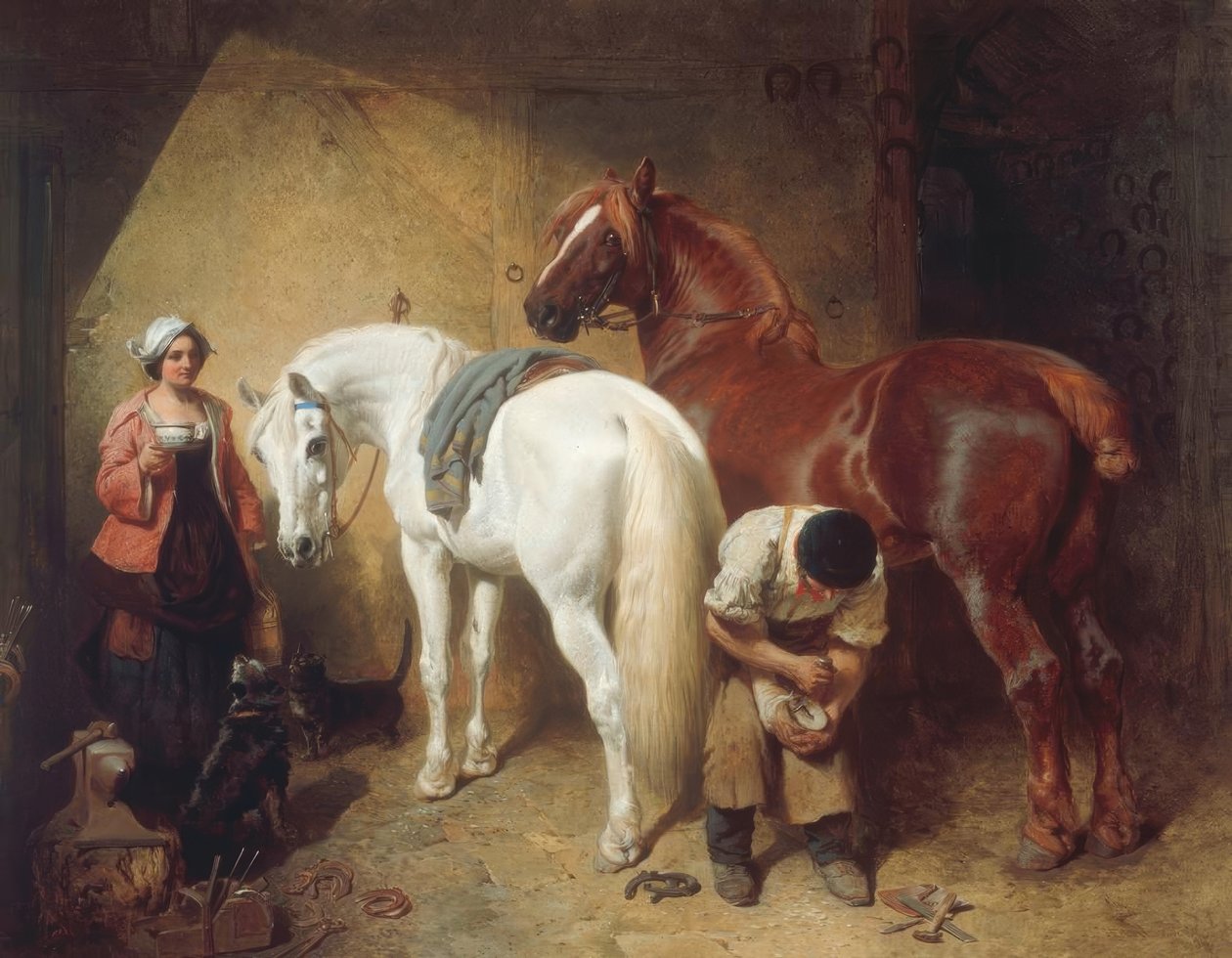 Schoeisel Imaum door John Frederick Herring Senior