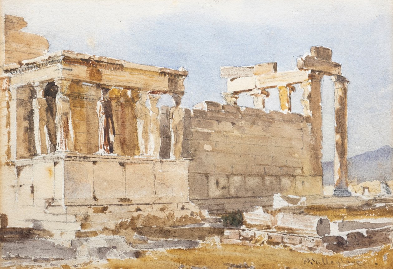 Het Erechtheion door John Fulleylove