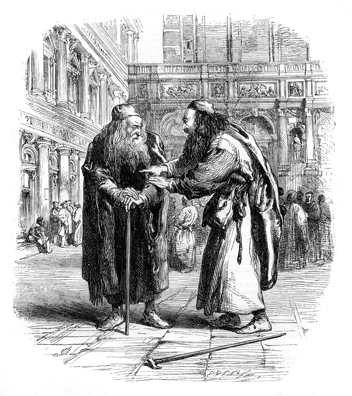 De Koopman van Venetië door John Gilbert
