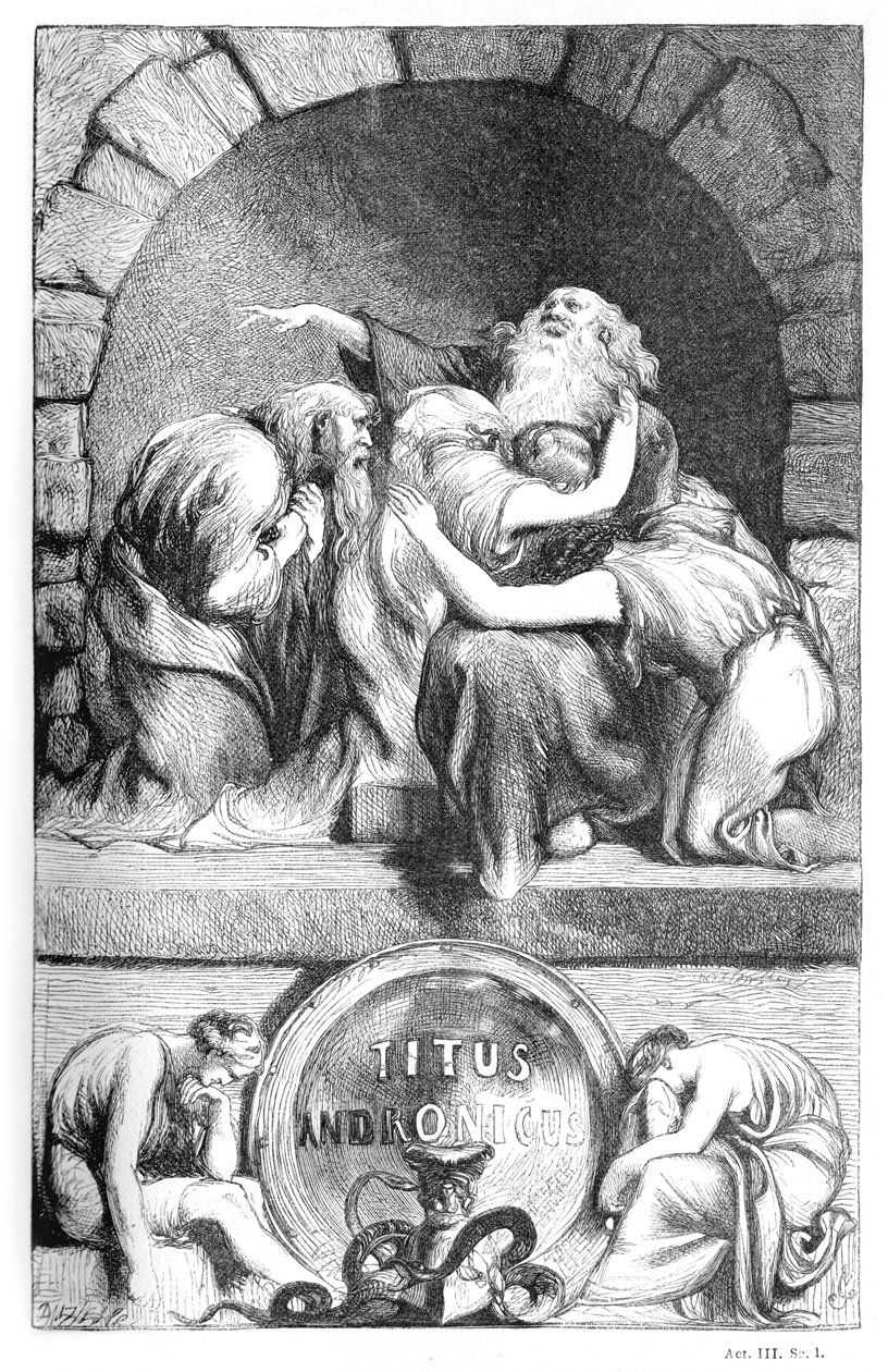 Titus Andronicus door John Gilbert