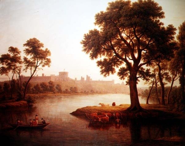 Windsor Castle door John Glover