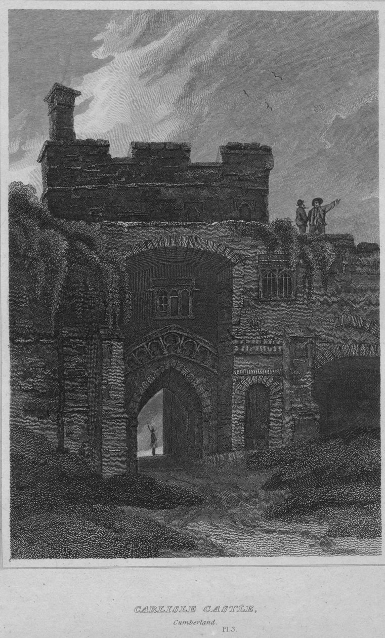 Carlisle Castle, Cumberland door John Greig