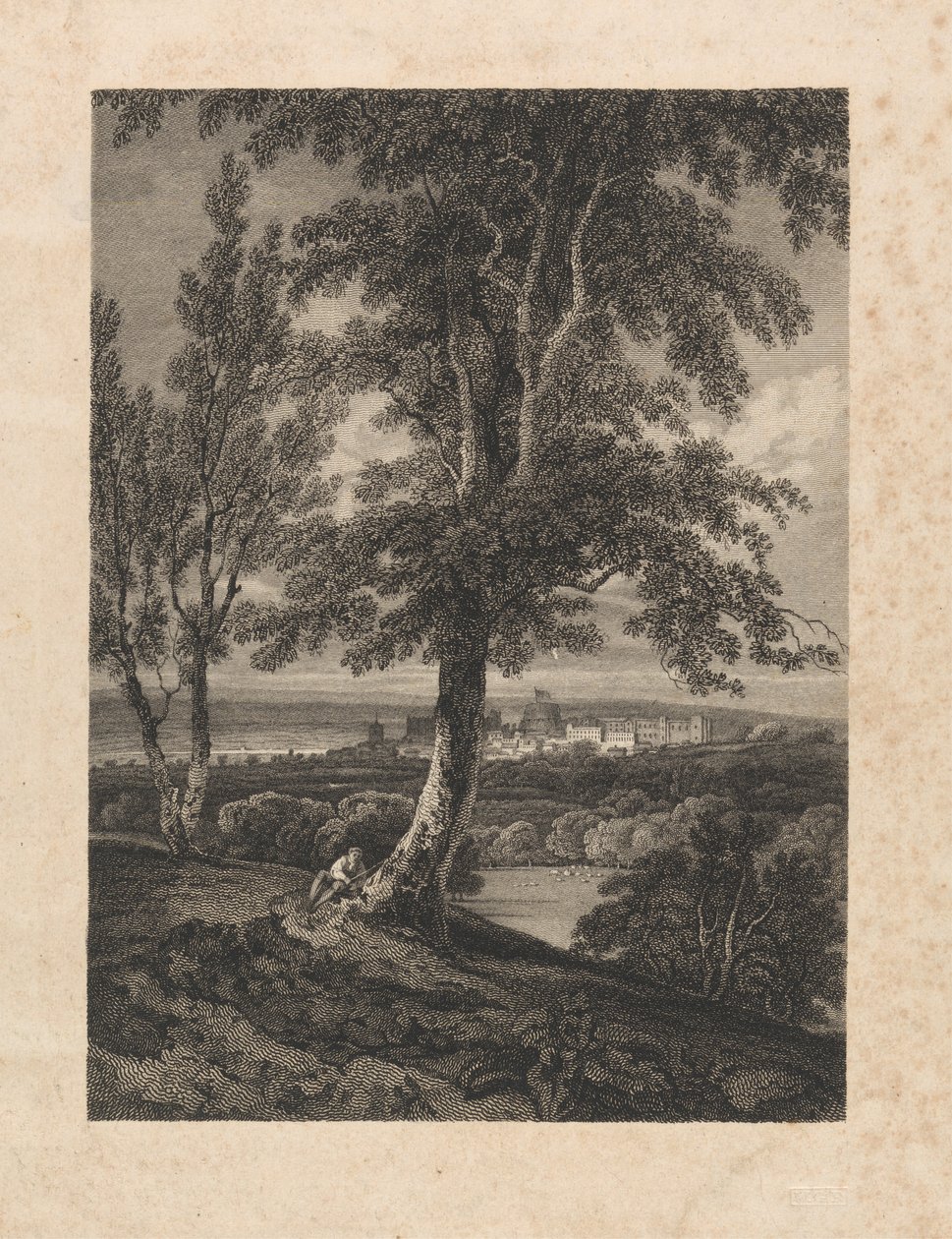 Windsor vanuit het bos, Berks door John Greig
