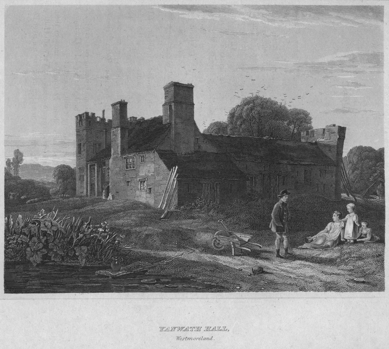 Yanwath Hall, Westmoreland door John Greig