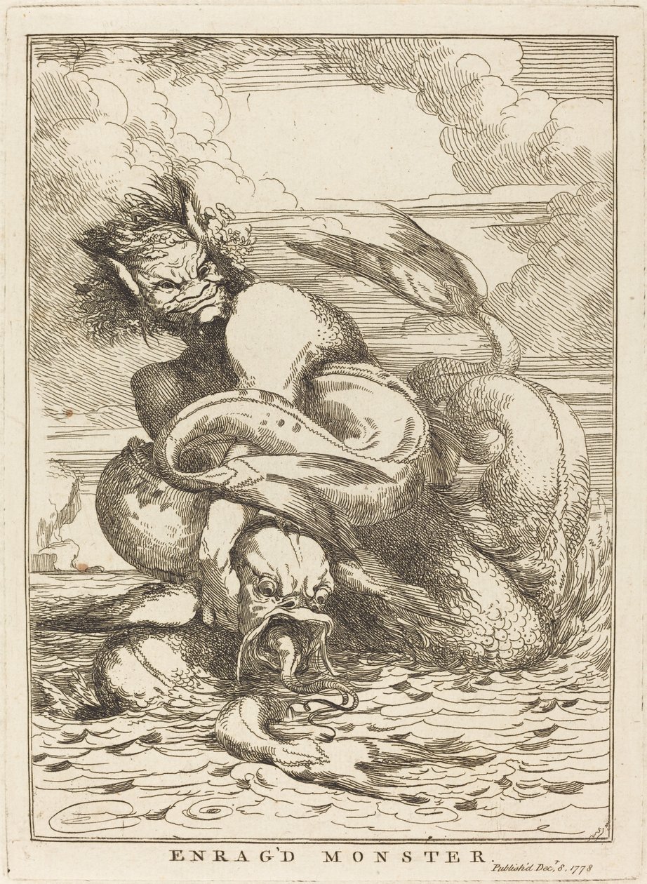 Woedend Monster door John Hamilton Mortimer