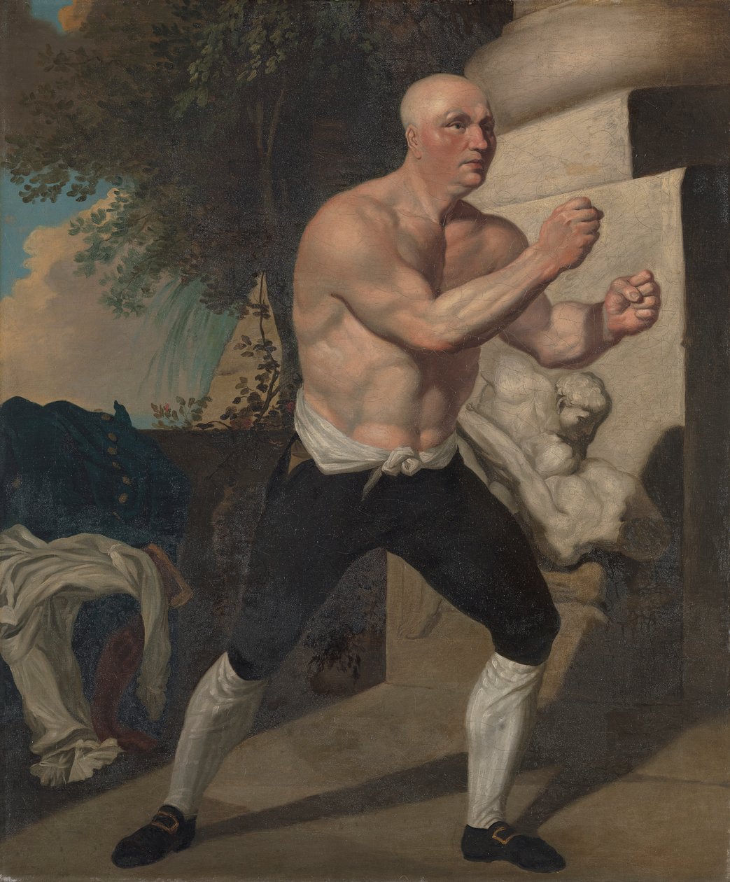 John Broughton door John Hamilton Mortimer