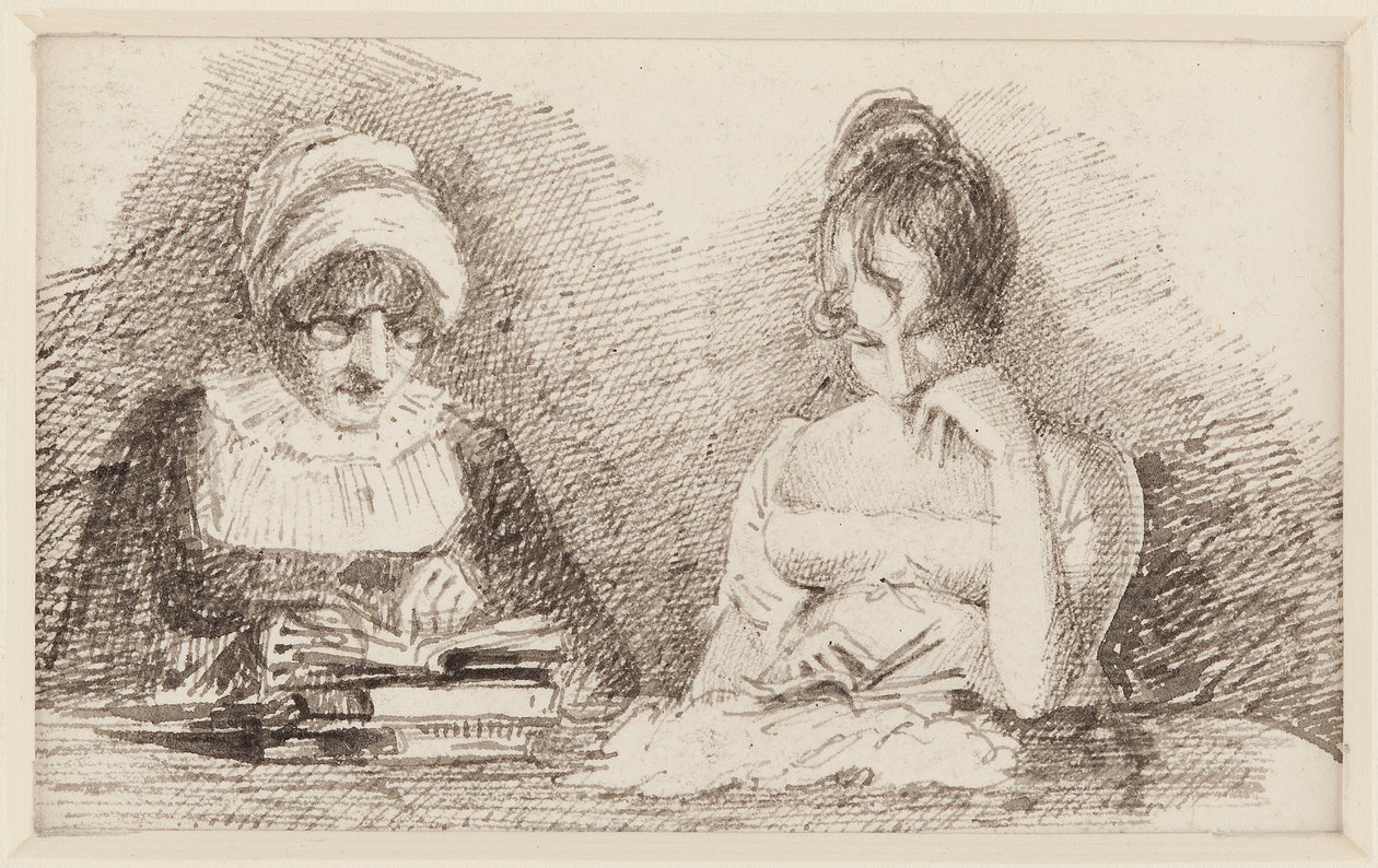 Jessy & Mevrouw H, 1806 door John Harden