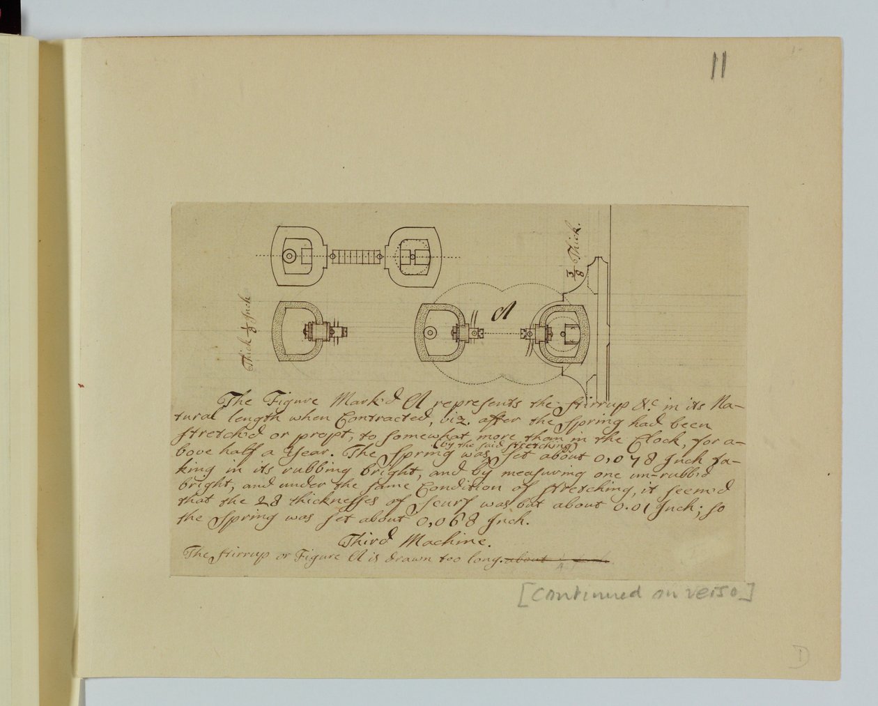 Tekeningen voor de MSS door John Harrison