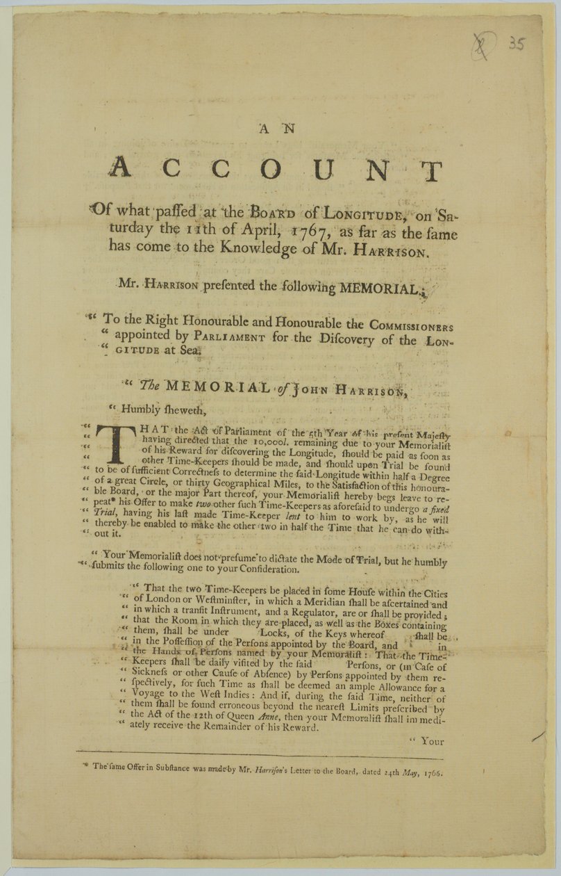Het Gedenkteken van John Harrison door John Harrison