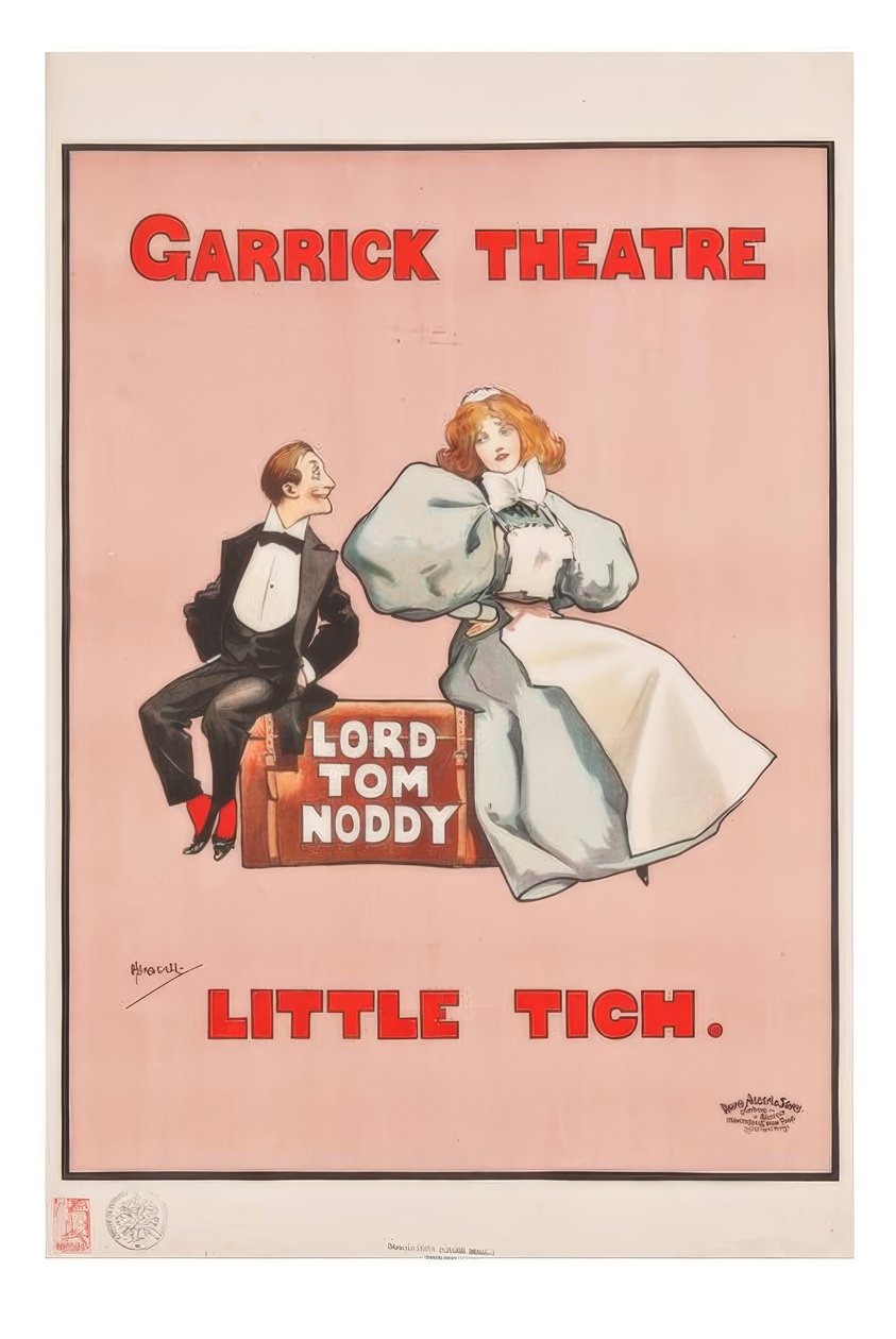 Garrick Theater door John Hassall