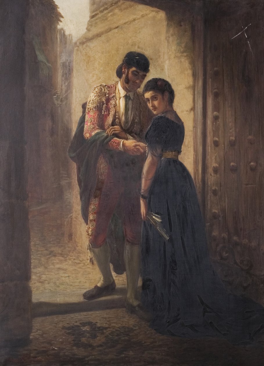 Afscheid, 1871 door John Haynes Williams