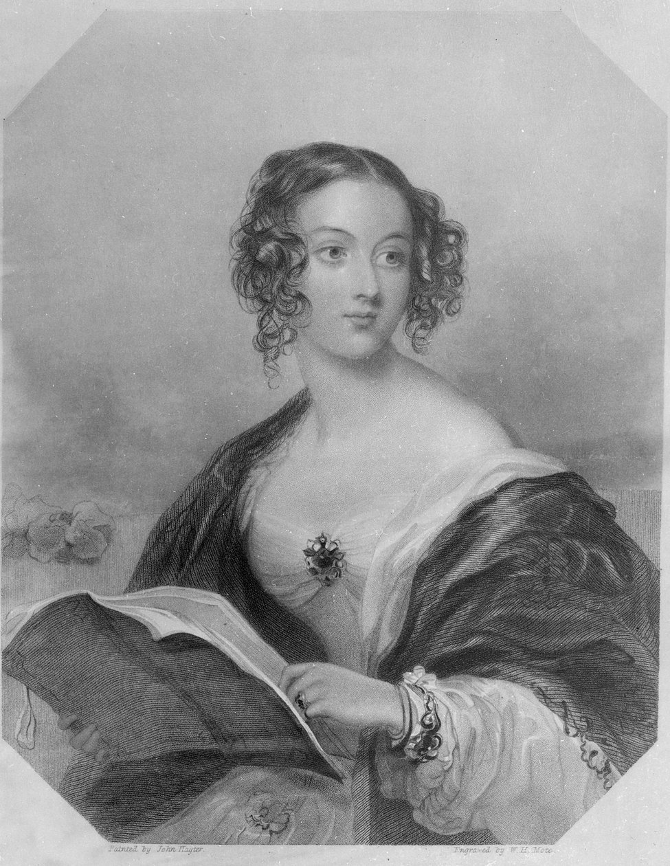 Emily Mary, gravin Cowper door John Hayter