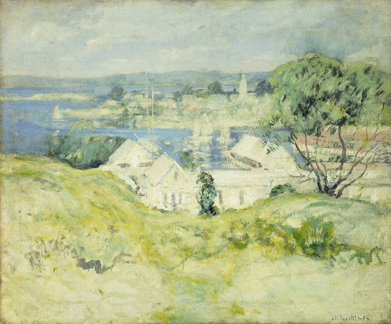 Gloucester door John Henry Twachtman