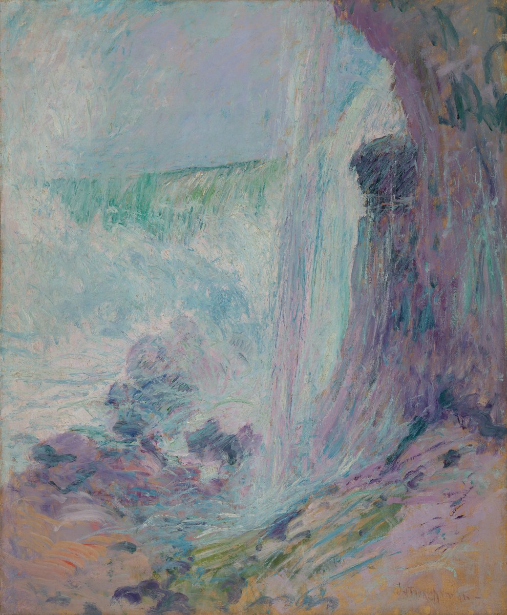 Niagara Watervallen, ca. 1894 door John Henry Twachtman