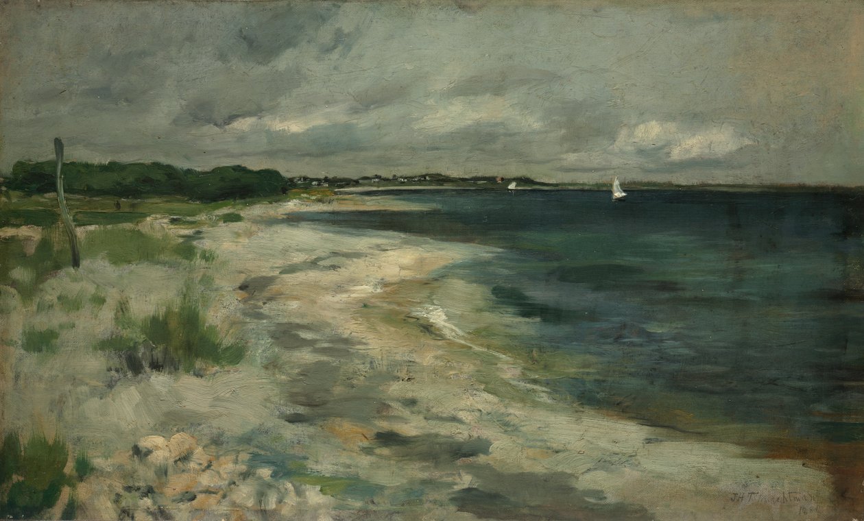 Stormwolken, 1880 door John Henry Twachtman