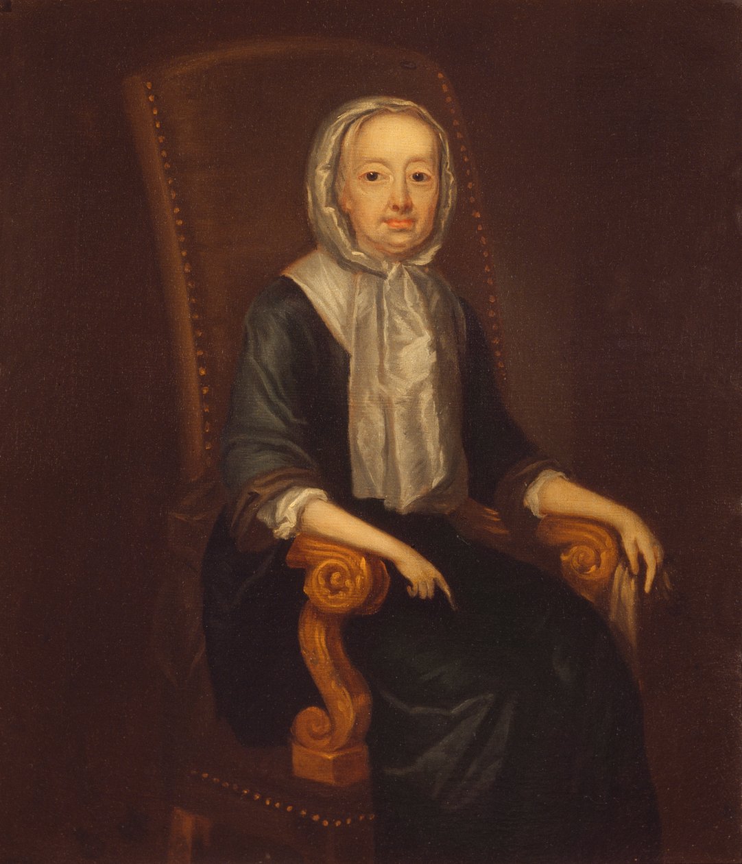 Hannah Callowhill Penn (1664-1726) c.1742 door John Hesselius