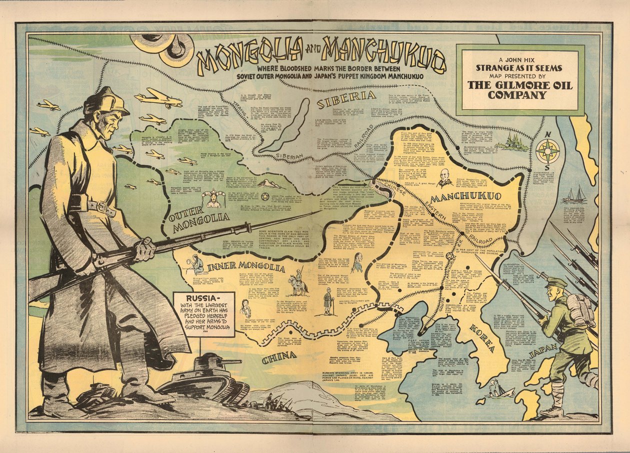 Mongolië en Mantsjoekwo door John Hix