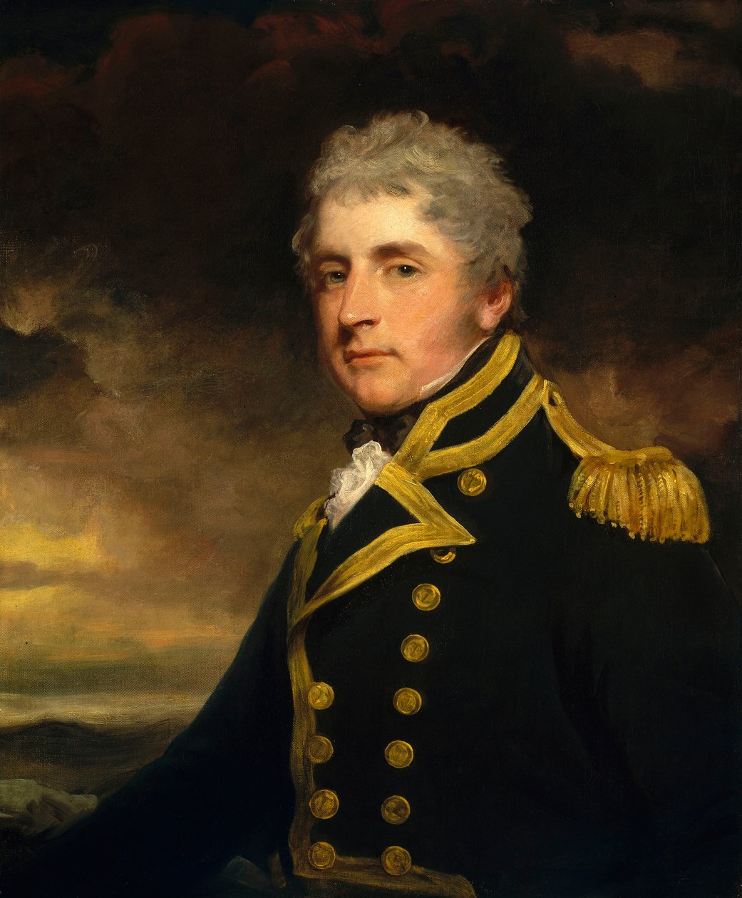 Kapitein Henry Blackwood (1770-1832) door John Hoppner