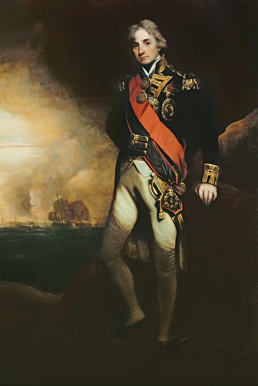 Horatio, Burggraaf Nelson door John Hoppner