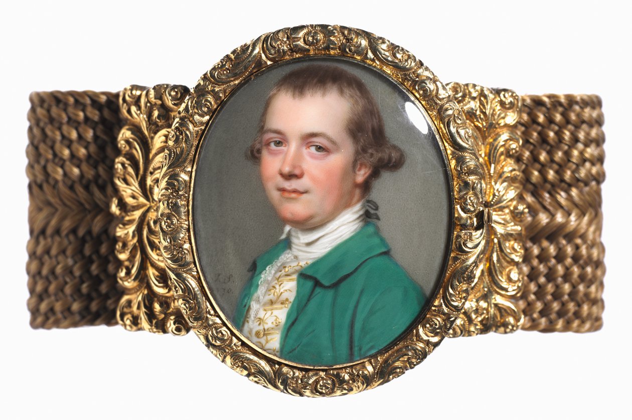 Portret van Constantine Phipps, 1770 door John I. smart