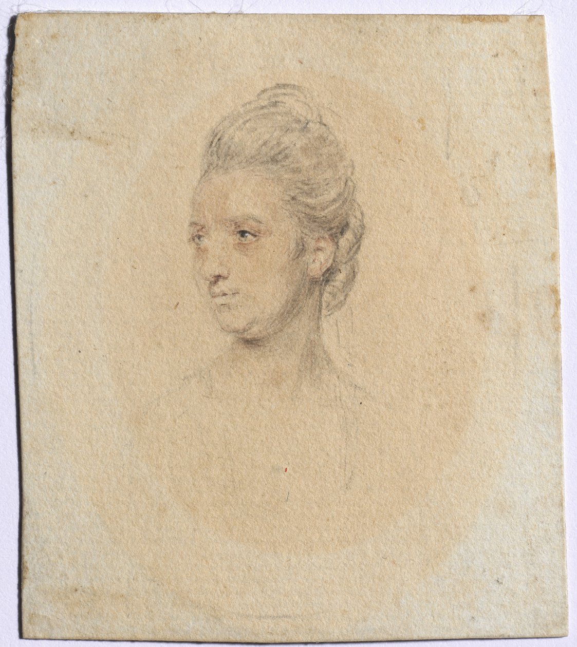 Portret van een Vrouw door John I Smart