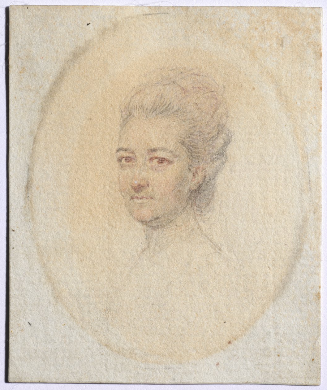 Portret van een vrouw door John I Smart