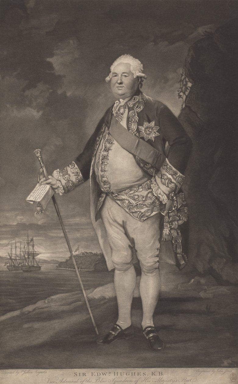 Sir Edward Hughes door John Jones