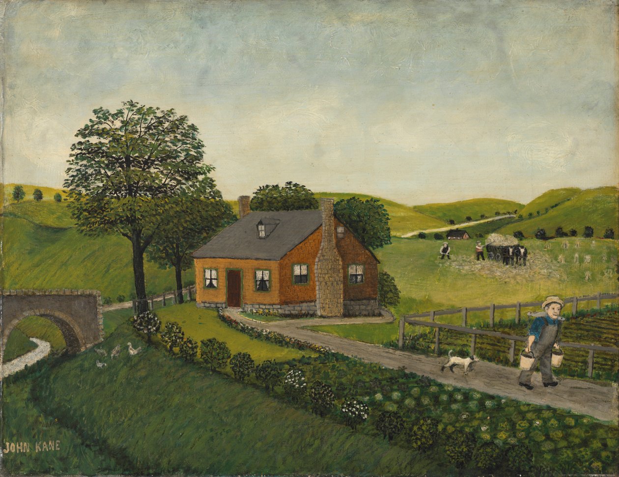De boerderij door John Kane