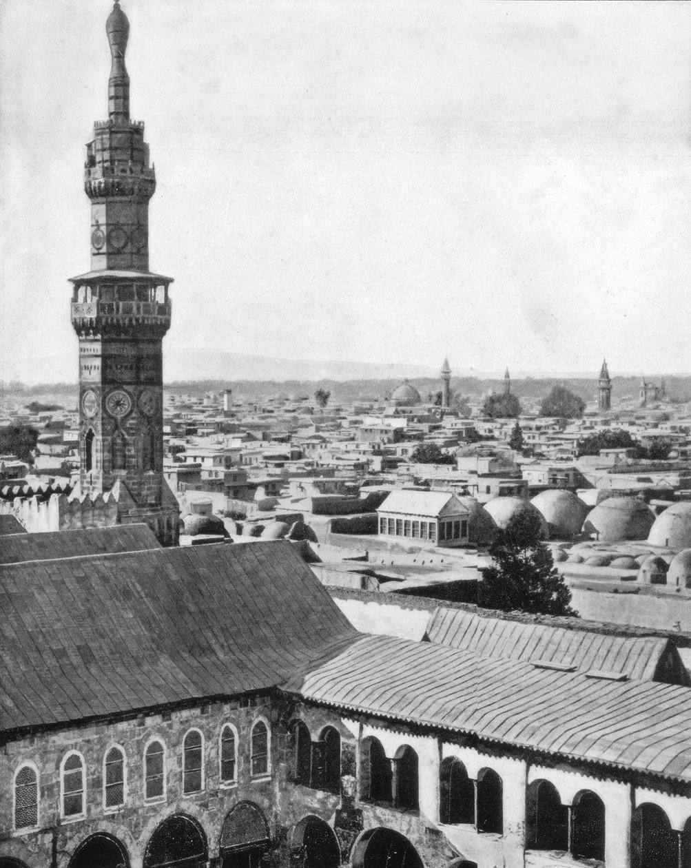 Damascus, Syrië, eind 19e eeuw door John L. Stoddard