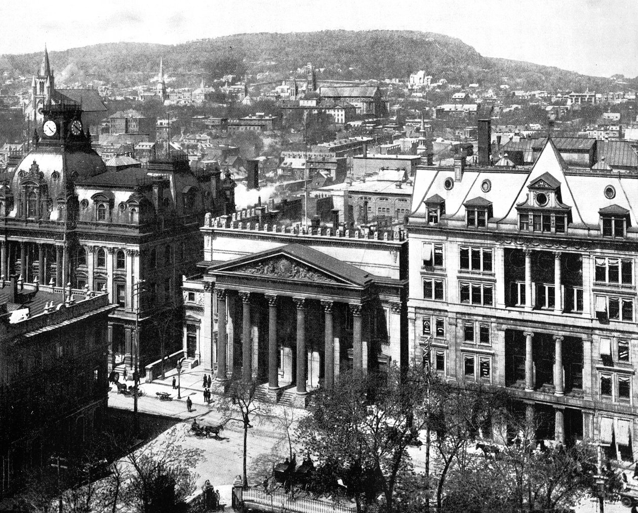 Montreal en Mount Royal, Canada, 1893 door John L. Stoddard