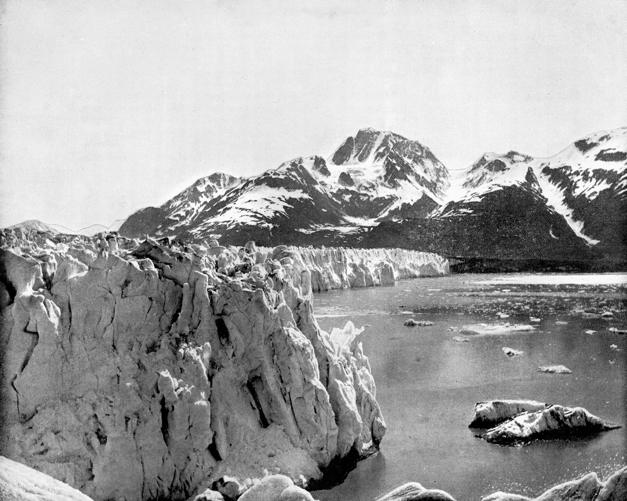 Muir Gletsjer, Alaska, VS door John L. Stoddard
