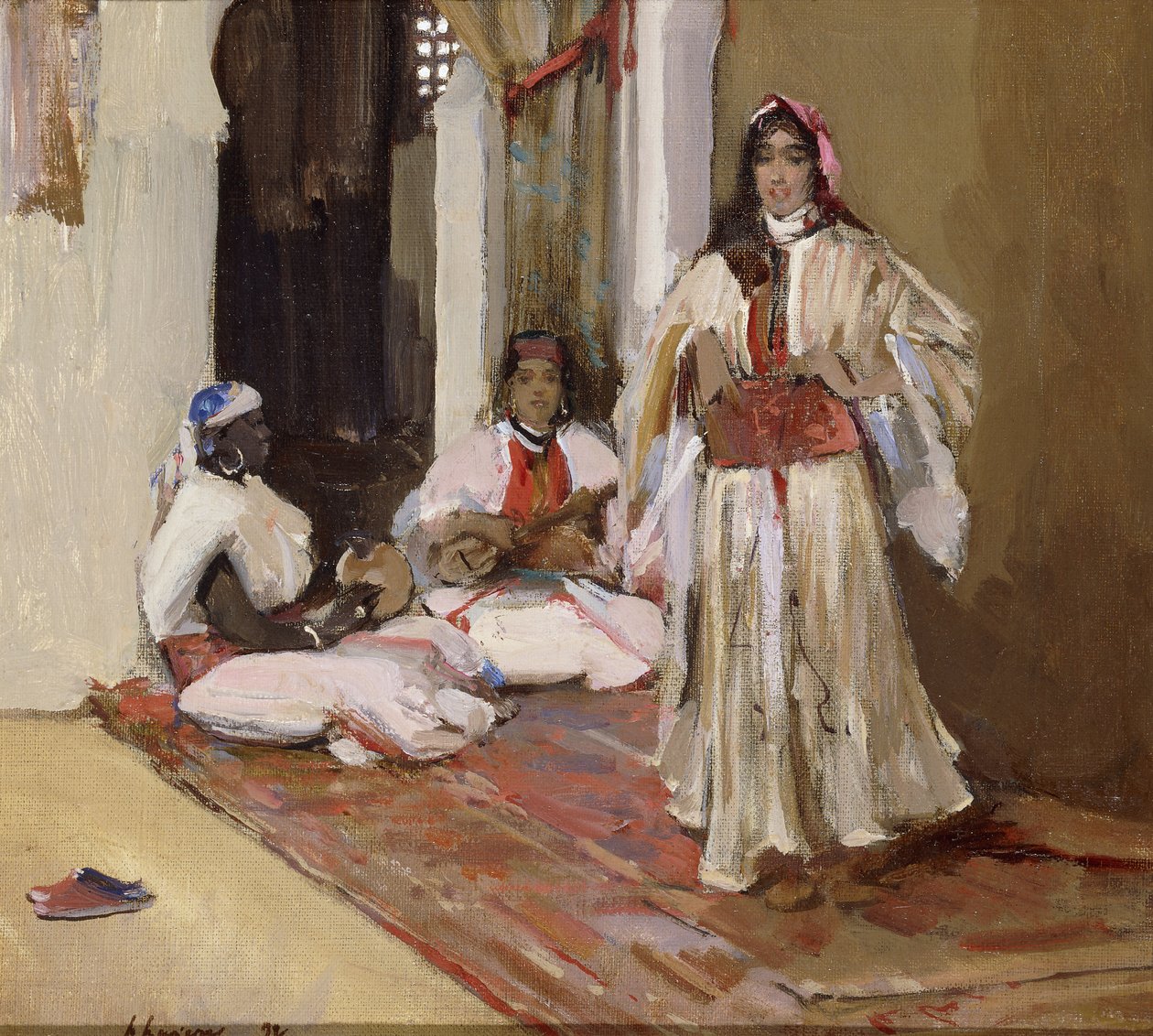 Habiba door John Lavery