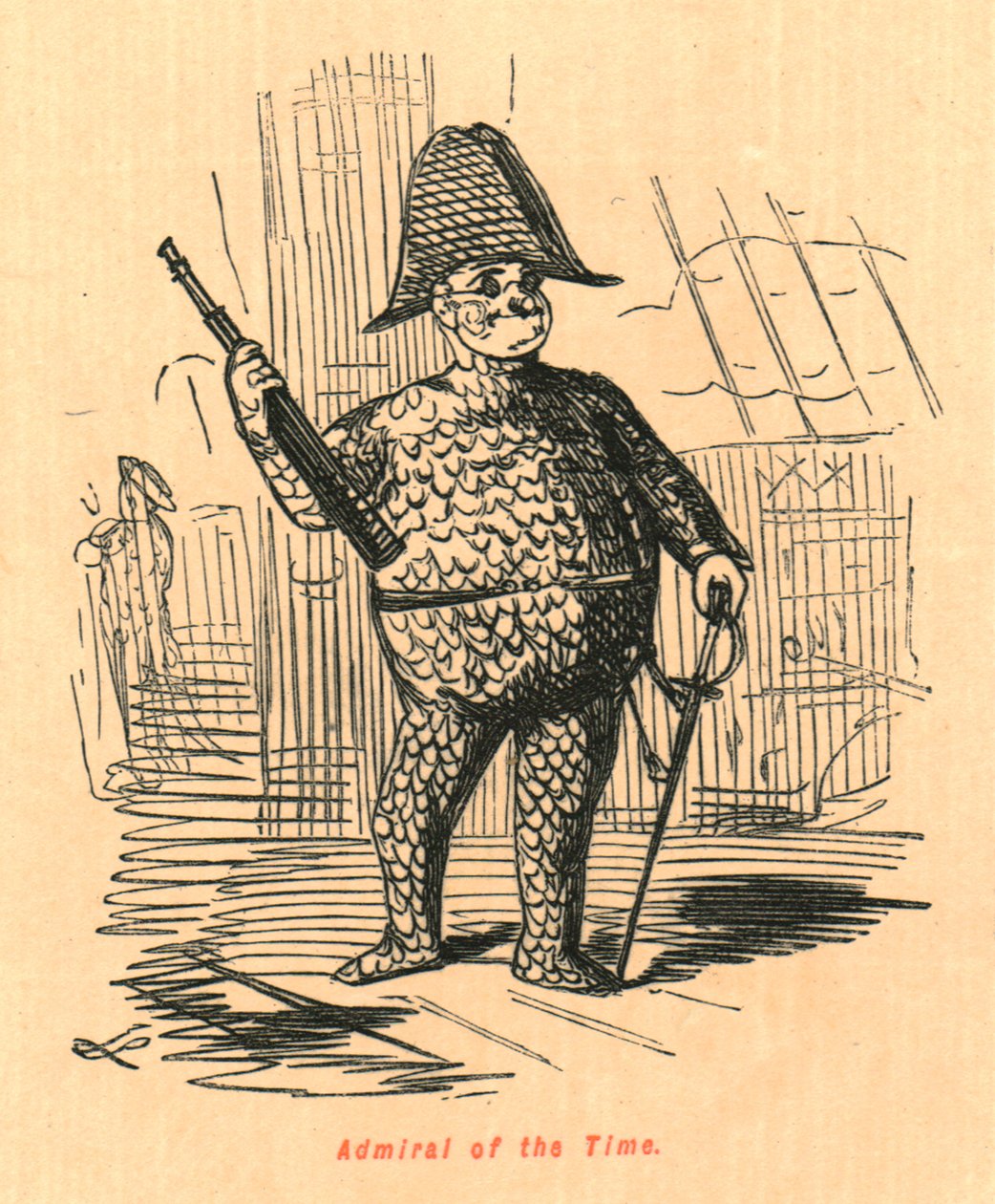 Admiraal van de tijd door John Leech
